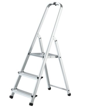 Scara aluminiu pliabila 3 trepte, produsa in UE