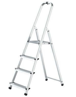 Scara aluminiu pliabila 4 trepte, produsa in UE