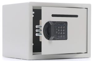 Seif Kronberg® DEPO electronic 250x300x230 mm, cu fanta pentru introducere documente – KB333