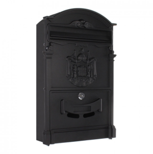 Cutie postala RUSTICA ANTRACIT NEGRU – T05375