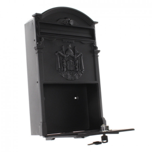 Cutie postala RUSTICA ANTRACIT NEGRU – T05375
