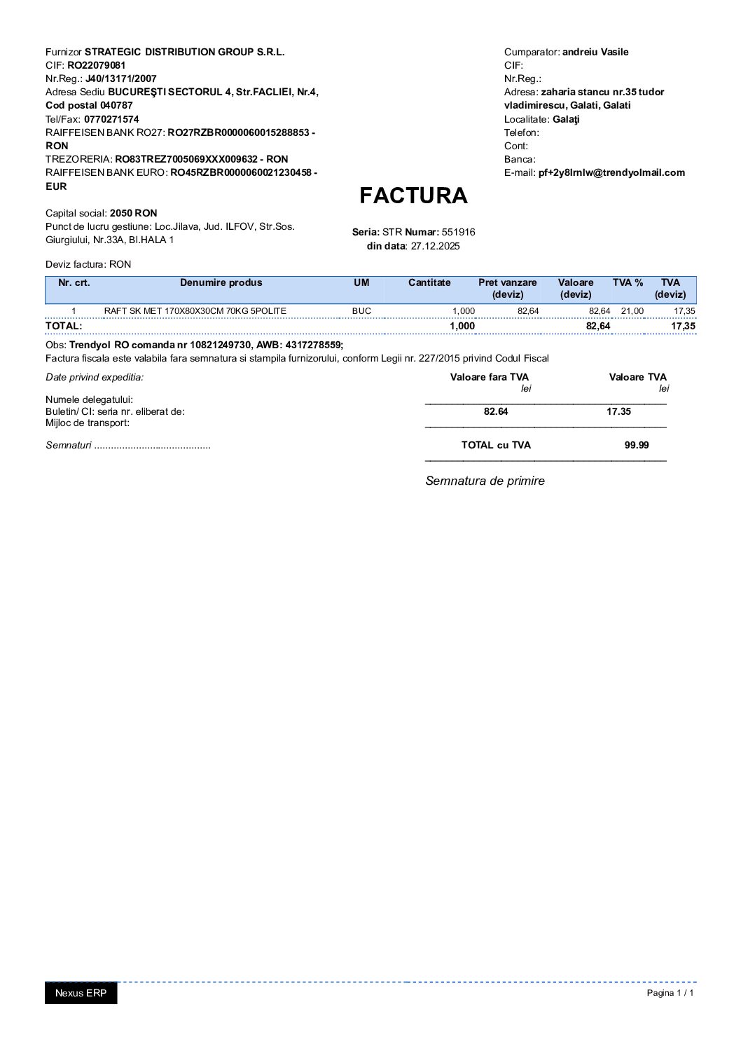 RESIGILAT Scara aluminiu pliabila 6 trepte, fabricata in UE - imagine 3